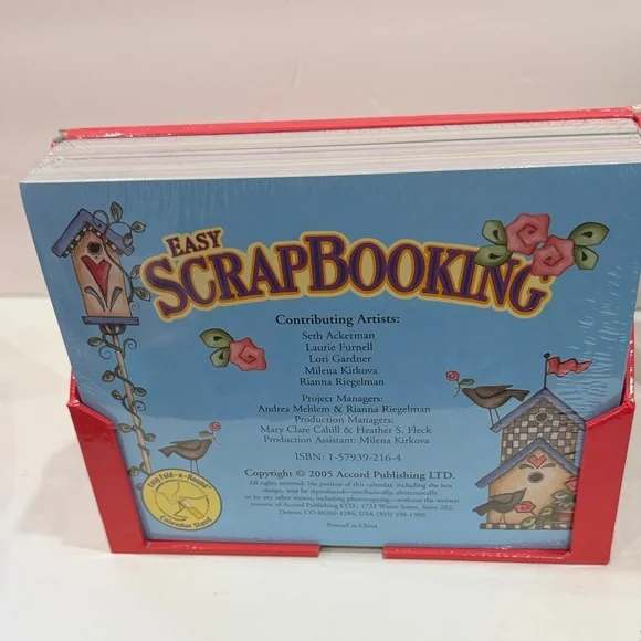 Easy Scrapbooking Calendar-365 days of decorative borders & elements. - Picture 4 of 9